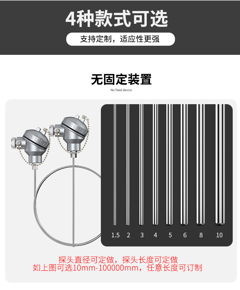 鎧裝熱電偶-阻10_http://www.xpnqm.cn_溫度儀表_第7張