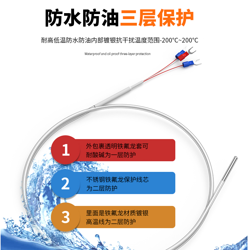 鐵氟龍熱電阻12_http://www.xpnqm.cn_溫度儀表_第2張